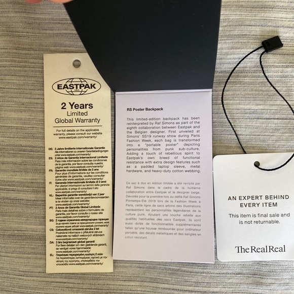 Raf Simons Eastpack RS Poster Backpack - Picture 10 of 12